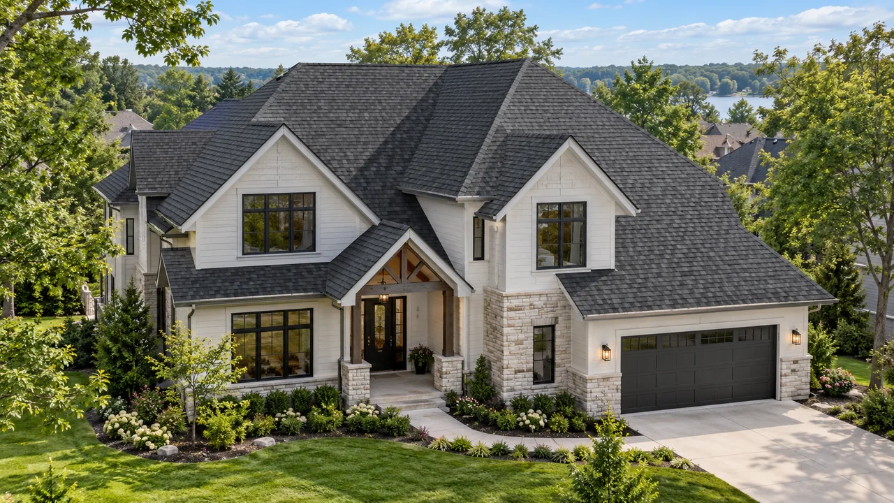 Example of a large home